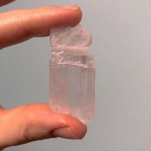 Pale Pink Morganite Pendant